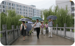 省高工委书记蔡民族来我院视察